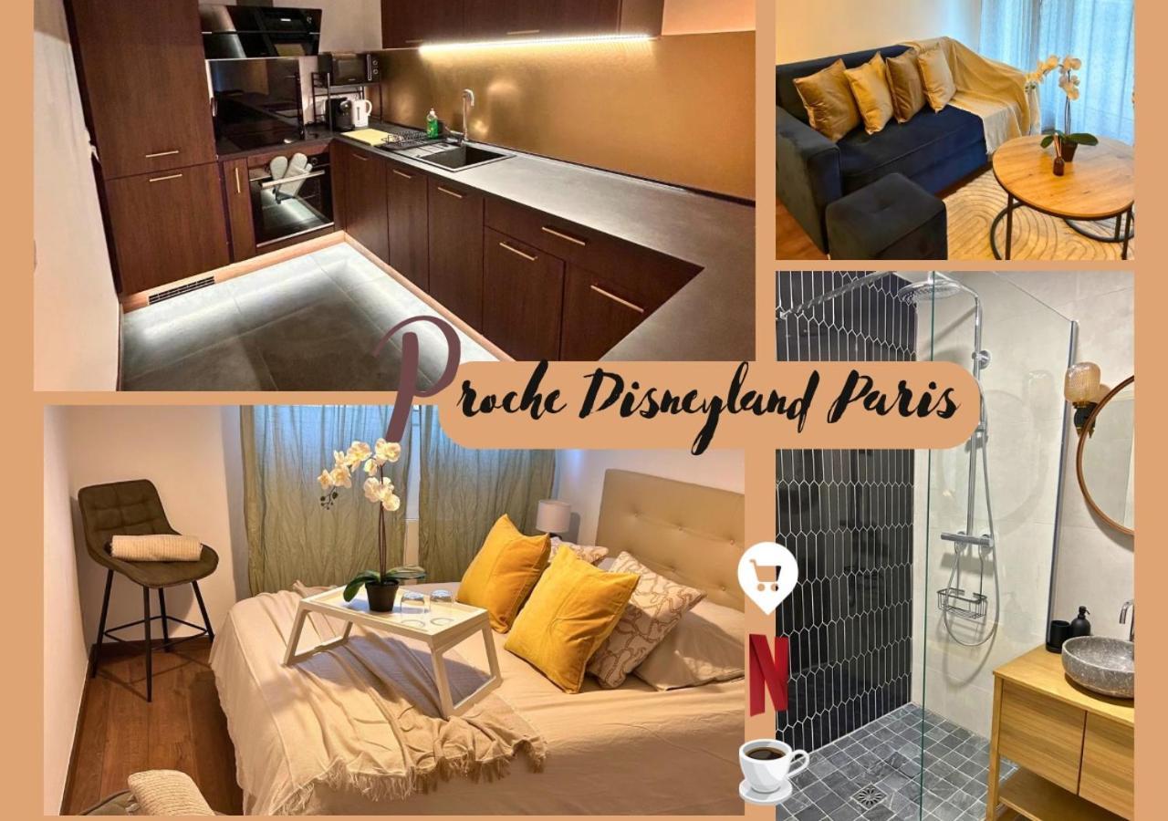 Splendide Appart' Pres De Disney Montevrain Bagian luar foto